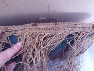 mascara africana antigua tribal de madra para deco