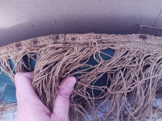 mascara africana antigua tribal de madra para deco