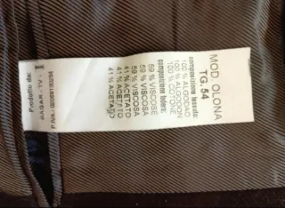 Giacchetta Marrone Cioccolato El Corte Inglés