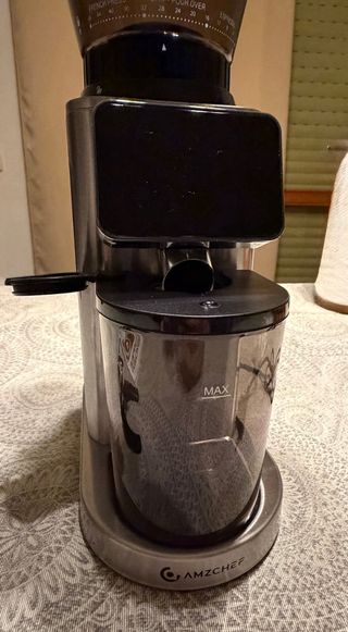 Molinillo de café AMZCHEF plateado