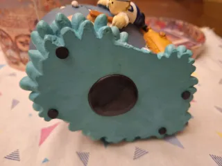 Hucha infantil de ballena y marineros + caja