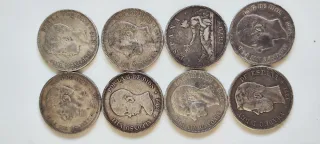 Monedas 5 Pesetas Plata