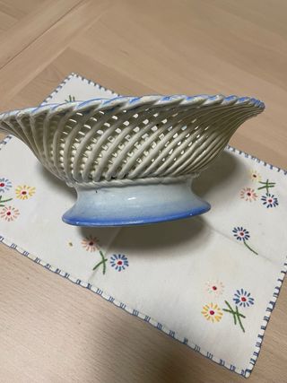 Frutero porcelana Manises