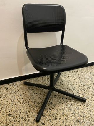 Silla Escritorio Giratoria Ikea Smallen Negra