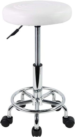 Taburete Giratorio Ruedas Regulable