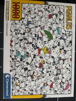 Puzzle Snoopy Clementoni 1000 piezas