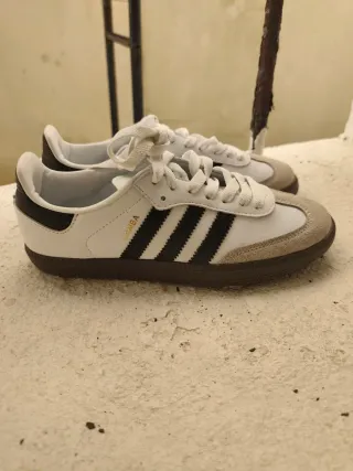 Adidas Samba Beige/Blanco