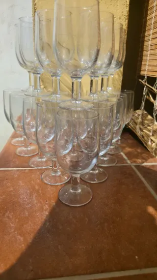 “Lote vajilla bar / hostelería completo – copas...