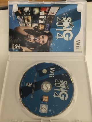 Pack 4 Juegos Wii: Disney Sing It, Let's Sing 2014