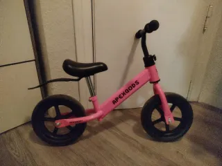 Bicicleta de equilibrio rosa niños