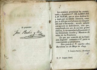 LOTE DOS LIBROS ANTICHI DI MORALITÀ E URBANITÀ