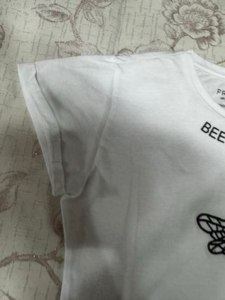 Camiseta Primark Be Yourself Abeja Talla M