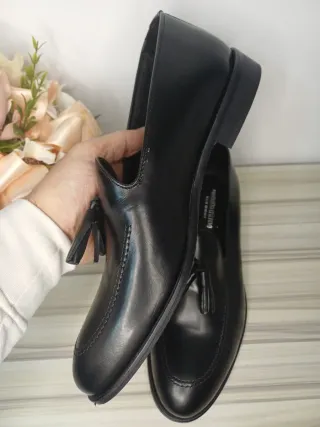 Mocassini uomo con nappine