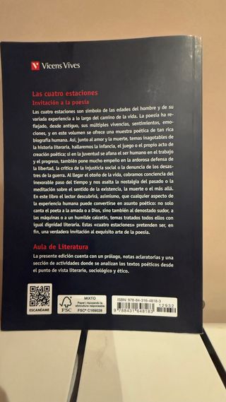 Las Cuatro Estaciones: Invitacion a la Poesia /...