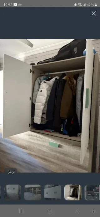 Cama armario moderna funcional