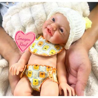 Muñeca Reborn Bebé Silicona flexible