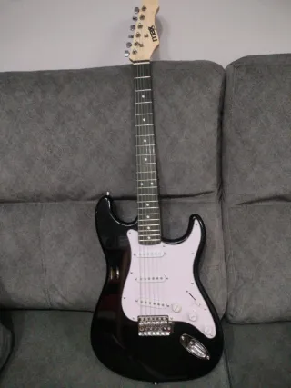 Pack Guitarra Eléctrica Max GigKit Negra