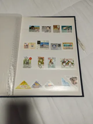 Sellos varios 129 unidades, regalo el archivador