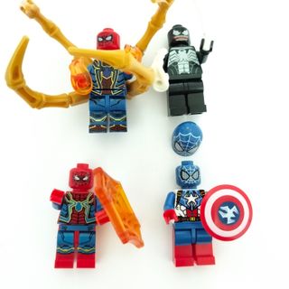 Figuras Spiderman y Venom