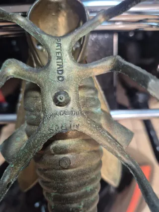 Mosca decorativa cobre/hierro