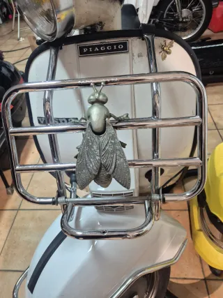 Mosca decorativa cobre/hierro