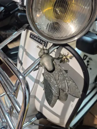 Mosca decorativa cobre/hierro