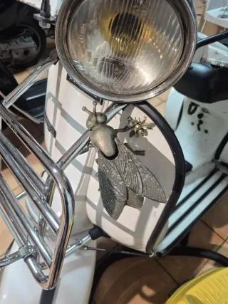 Mosca decorativa cobre/hierro