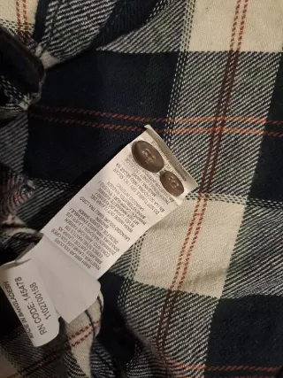 Camisa de cuadros hombre