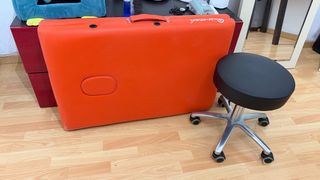 Camilla quirumed + butaco con ruedas