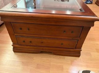 Conjunto mesa y mueble de salon