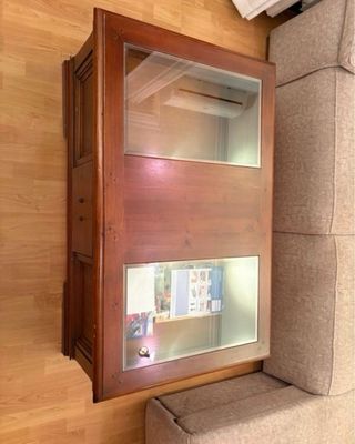 Conjunto mesa y mueble de salon