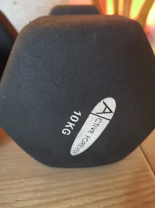 Mancuernas 10 kg Active Forever (par)