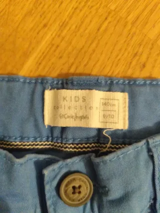 Pantalón corto niño tipo chino