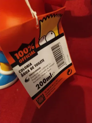 Figura Bart Simpson Agua de colonia
