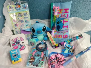 Lote Papelería Stitch Disney