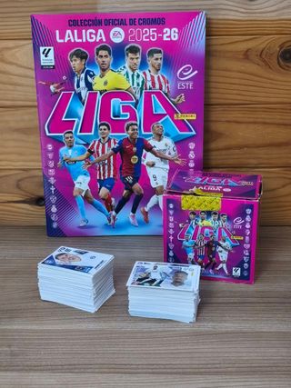 Liga Este 2025/2026: Lotes Album + 594 Cromos.