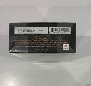 Perfume Árabe Hawas Black para Hombre