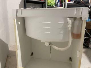 Base mobile con lavello