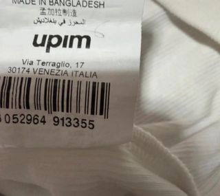 Maglia bianca manica a sbuffo