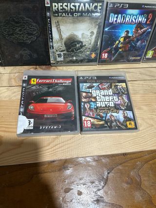 Pacchetto 7 Giochi PS3: Haze, GTA, GT5...