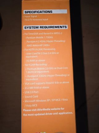 AVerMedia Digi Volar X TDT USB HDTV