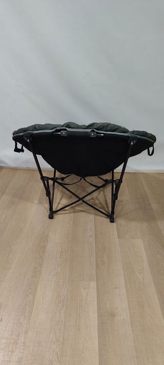 Silla Papasan Plegable Profesional - Gris Antracit