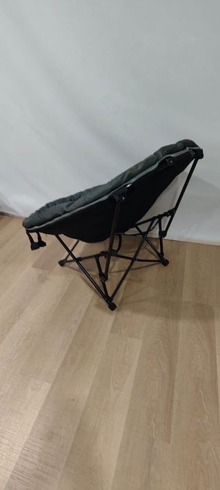 Silla Papasan Plegable Profesional - Gris Antracit