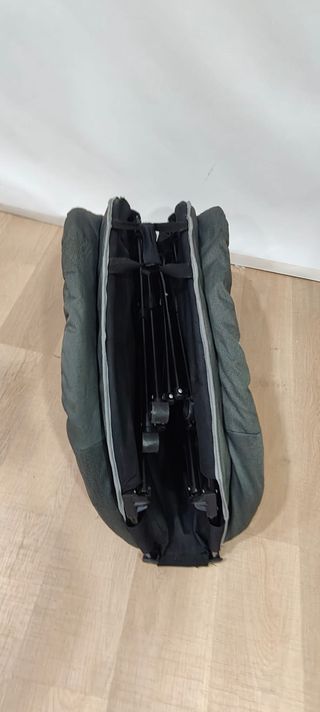 Silla Papasan Plegable Profesional - Gris Antracit