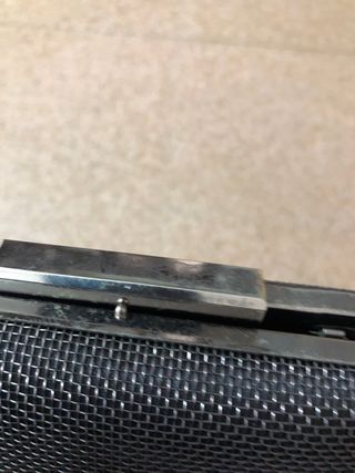 Monedero Negro/Plateado