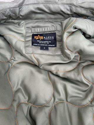 Chaqueta Alpha Industries Verde Talla S