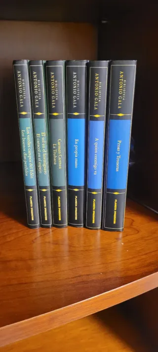 Colección novelas de Antonio Gala