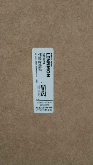 Tablero Linnmon Ikea Beige + Patas Caballetes