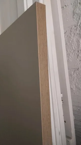 Tablero Linnmon Ikea Beige + Patas Caballetes