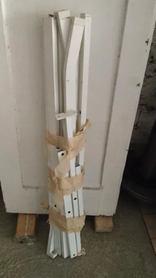 Tablero Linnmon Ikea Beige + Patas Caballetes